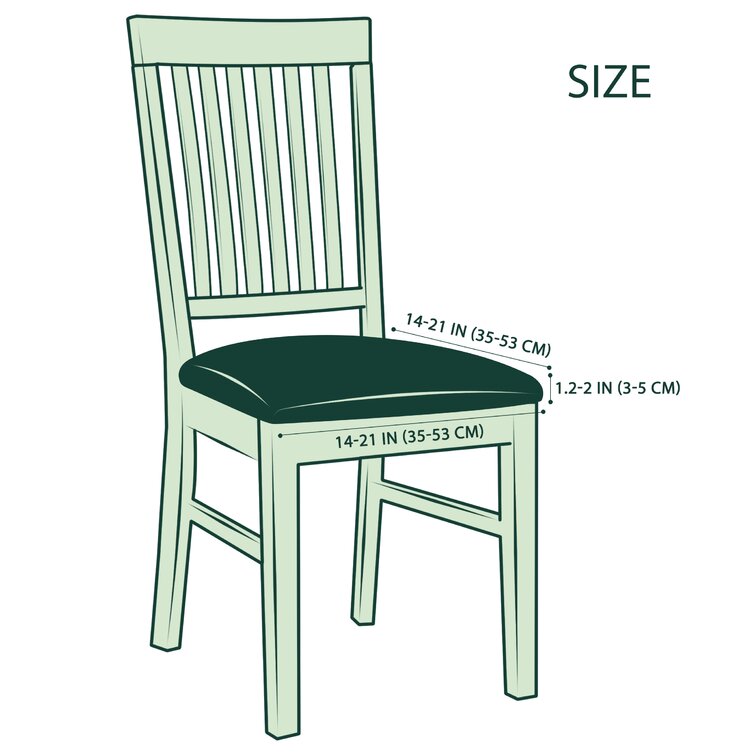 Dining chair slipcover 2025 august grove fabric